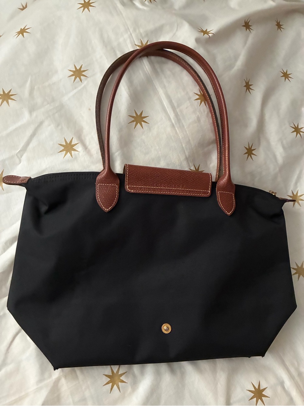 Longchamp Le Pliage Shopping Modele Depose Black Tote - Picture 3 of 14